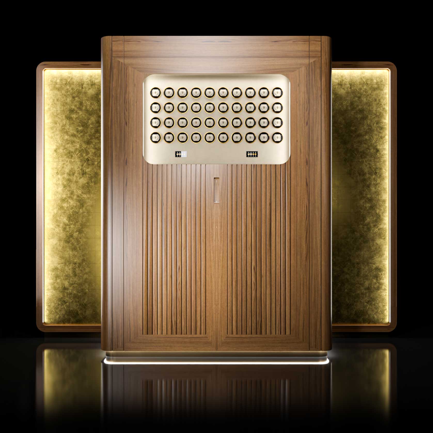 modern safe with woo - XXL - upgrade gold