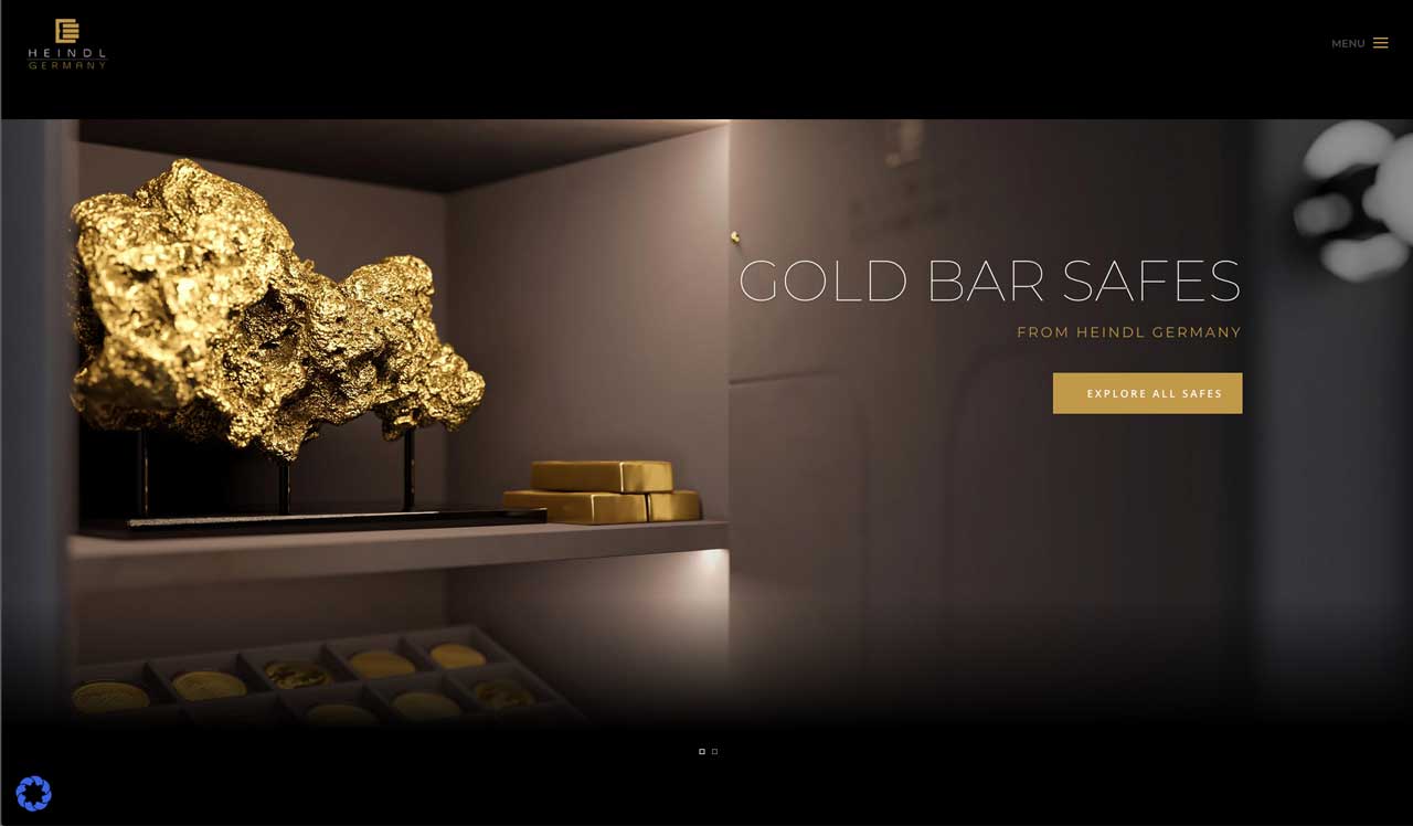 Gold bar safe │ Heindl Germany